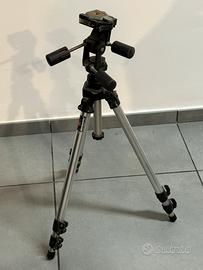 Treppiede Manfrotto originale con testa regolabile