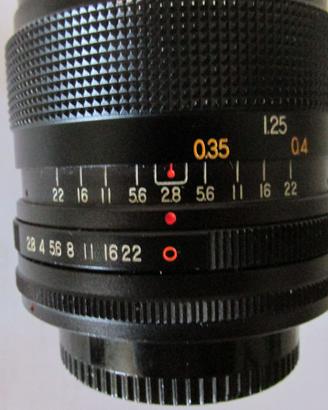 50 € Obiettivo Kenlock Auto Wide 28mm 1:2.8