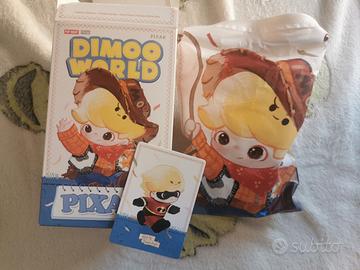 POP MART DIMOO World x Pixar Dash nuovo. sigillato