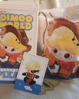 POP MART DIMOO World x Pixar Dash nuovo. sigillato