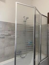 Parete Vasca Bagno in cristallo