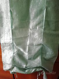 Tende a pannello (set da 2), verde menta, no stiro