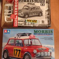 Automodello Morris Mini Cooper TAMIYA kit montaggi