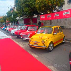 500 d'epoca imitazione Abarth.