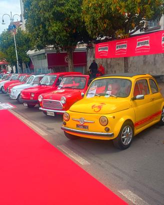 500 d'epoca imitazione Abarth.