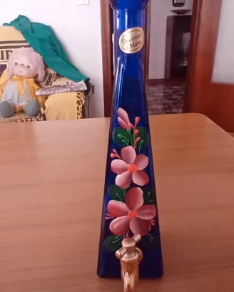 Bottiglia in vetro da collezione  
