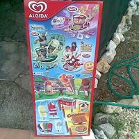 Tabella gelati algida anni 2000
