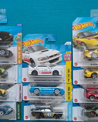 Hot Wheels - Subaru Nissan Honda Mazda