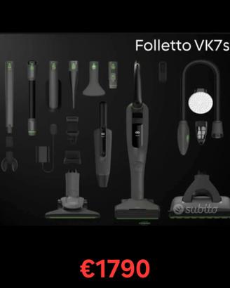 aspirapolvere vk7s completo titanium 