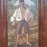 Ettore Montanari - Olio su Tavola