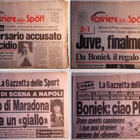 GAZZETTA E CORRIERE DELLO SPORT ANNO 1984