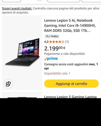 Lenovo legion 5 Ai gaming rtx5070