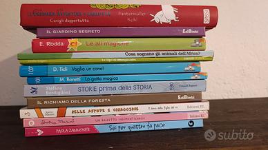 12 libri di narrativa per bambini +7 anni 