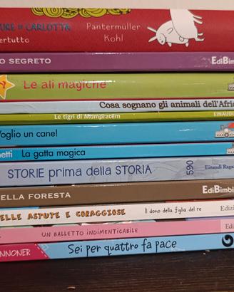 12 libri di narrativa per bambini +7 anni 