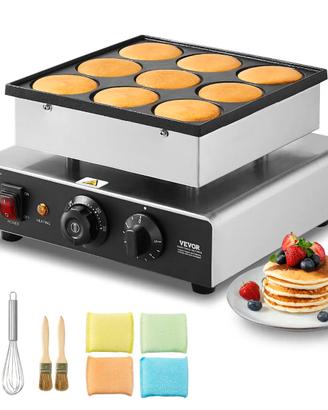 Macchina per mini pancake olandese da cucina 9 Pz