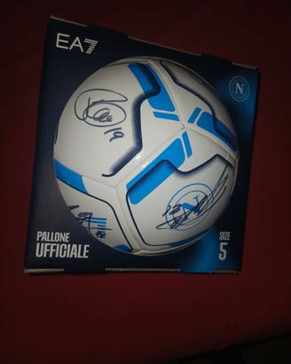 Pallone del Napoli anno 22/23 con firme