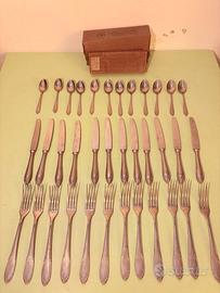 36 Posate Arthur Krupp Berndorf Alpacca con scatol