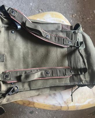 Zaino militare anni 70 più borsa