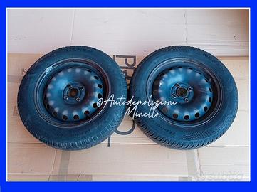 2 Ruote complete 4 STAG 185/65 R15 Grande PUNTO