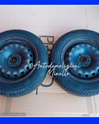 2 Ruote complete 4 STAG 185/65 R15 Grande PUNTO