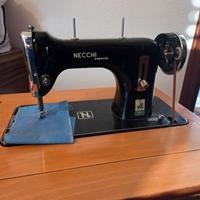 Macchina cucire pedale Necchi Esperia originale