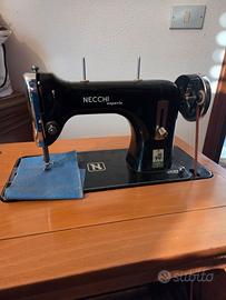 Macchina cucire pedale Necchi Esperia originale