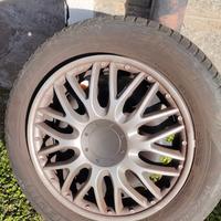 cerchi in ferro fiat da  14" con termiche