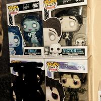 Funko pop film edward scissorhands e corpse bride