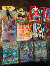 Lotto 37 carte Dragonball Bt5 ITA + Omaggi