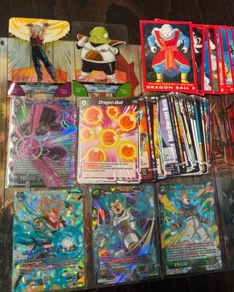 Lotto 37 carte Dragonball Bt5 ITA + Omaggi