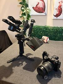 Sony A7 IV + 16-35 GM + DJI RS 5 + Portkeys