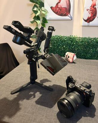 Sony A7 IV + 16-35 GM + DJI RS 5 + Portkeys