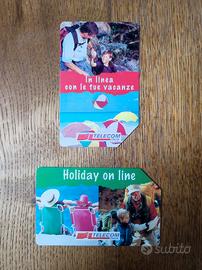 Schede telefoniche "In linea con le tue vacanze"