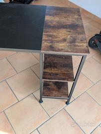 scrivania joiscope con scaffale laterale