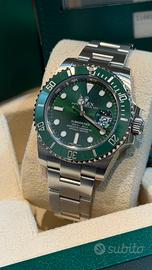 Rolex Sub Data Hulk 116610LV 2016 Revisione 2025