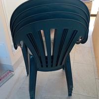 sedie nuove in plastica 