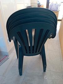 sedie nuove in plastica 