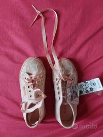 Superga shop rosa pizzo