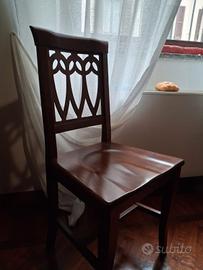 Tavolo allungabile e 4 sedie