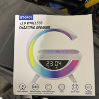 sveglia led con ricarica wireless