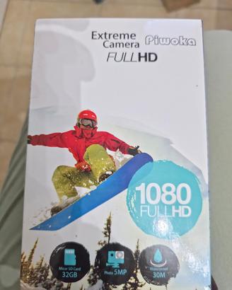 Piwoka Action Cam 1080P FHD 30M