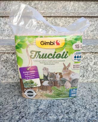 trucioli per gabbietta 