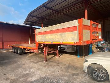 Semirimorchio viberti 36s4 pianale 3 assi