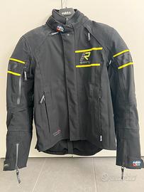 Giacca moto Rukka Rapto-R black/yellow tg. 48