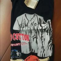 Nuova T-shirts vintage baseball manica corta used 