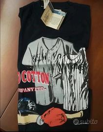Nuova T-shirts vintage baseball manica corta used 