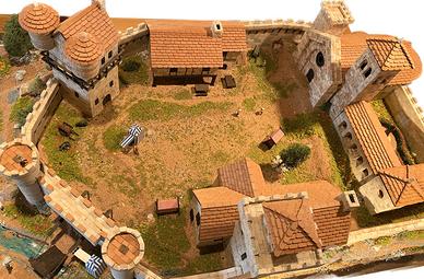 DIORAMA BORGO MEDIOEVALE