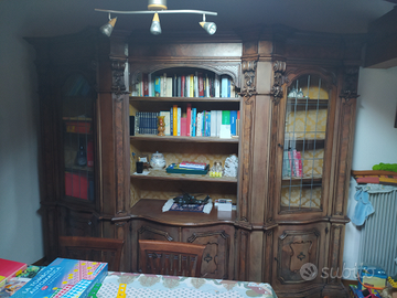 Mobile antico Libreria-credenza
