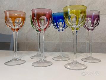 calici Moser collezione Lady Hamilton anni70