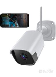 videocamera Wi-Fi ip66 da esterno con audio bidire